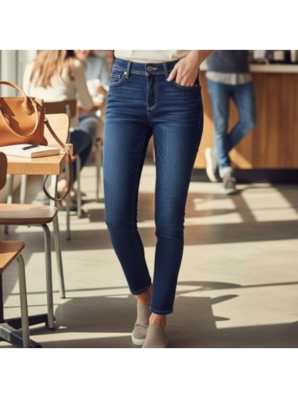 Democracy Blue Skinny Jeans Timeless Style 10